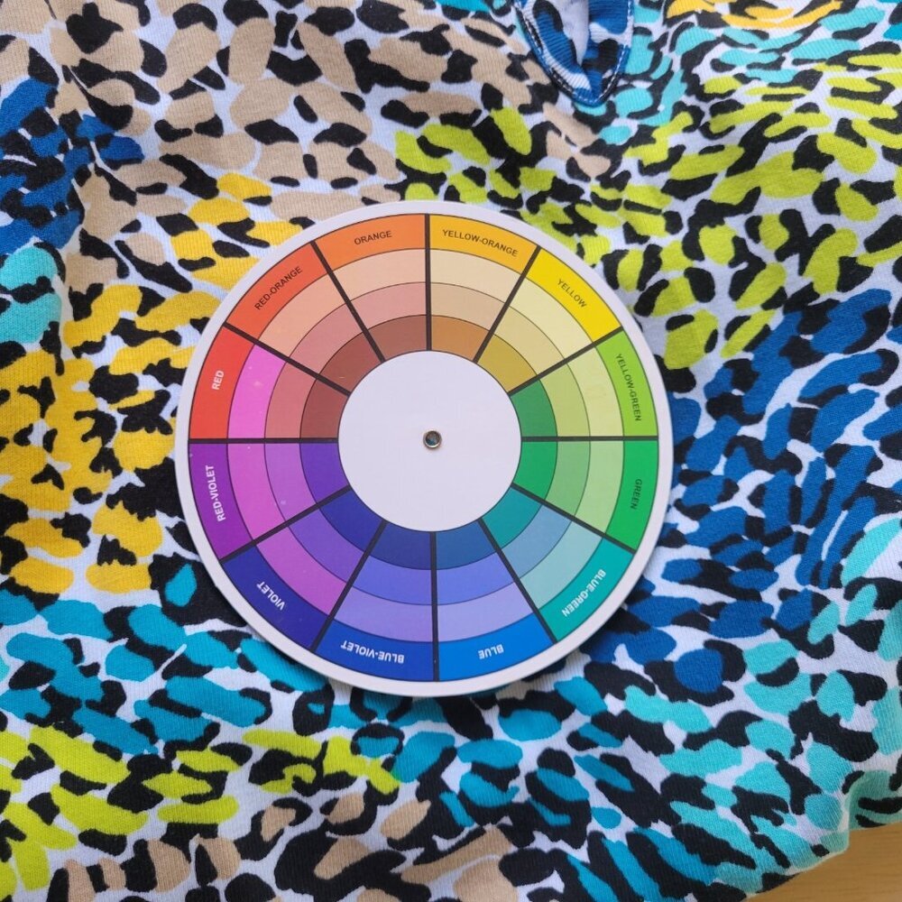 Rafaella Studio 2X Plus Blue Watercolor Knit Top 3/4 Sleeve Keyhole WAT70E - Picture 10 of 10